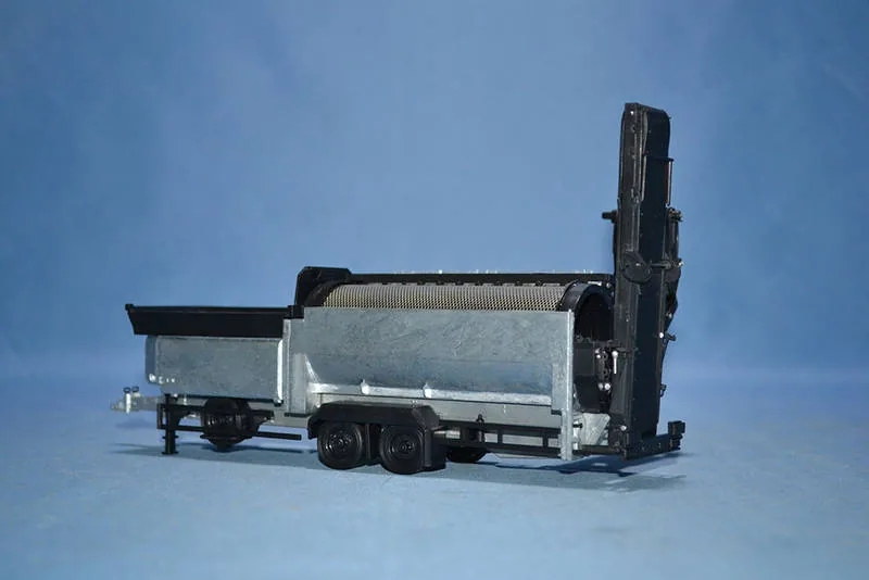 Lackiertes Mustermodell mit Verpackung